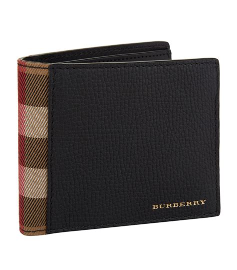 burberry london check international bifold wallet|burberry wallet men's price.